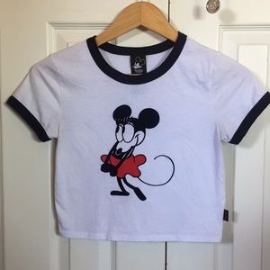 Minnie Mouse Crop Top
